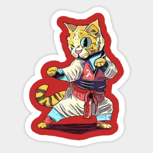 Ninja Cat Sticker